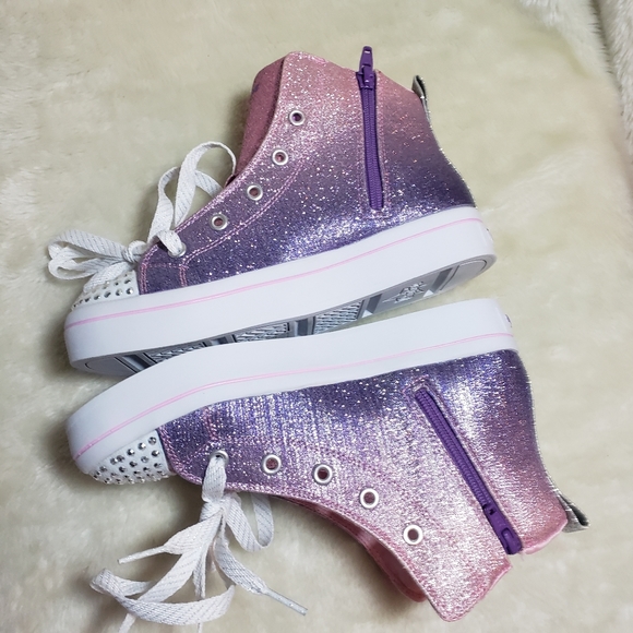 Skecher Light Up Twinkle Toes size 3 kid NEW in box - Picture 4 of 8